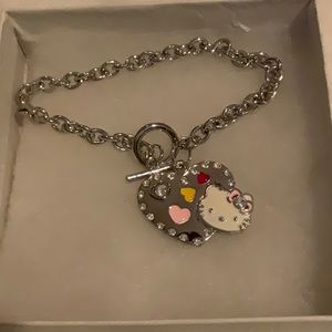Hello Kitty Toggle silver bracelet